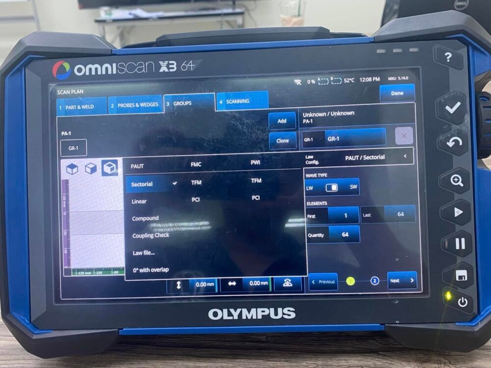 Olympus OmniScan X3 64 Phased Array - Global Indo Device