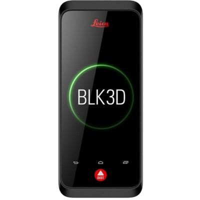 Leica BLK3D Real-Time Imager used for construction site measurement and documentation