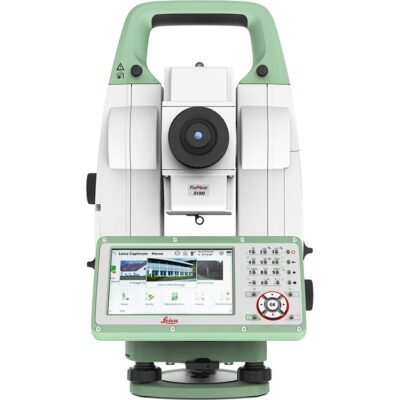Leica TS13 total station on construction project