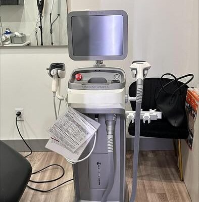 Syneron Candela Elos Plus 2018 aesthetic treatment system in medical spa