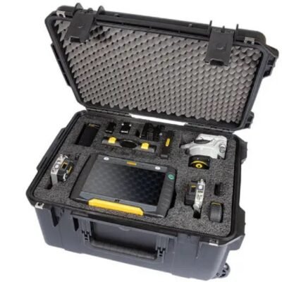 Easy-Laser XT770 alignment system with display and measuring units