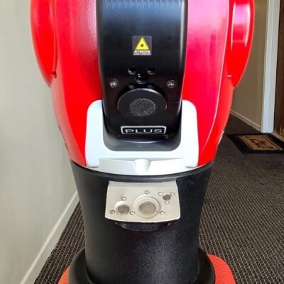 API Omnitrac 2 wireless laser tracker in industrial setting