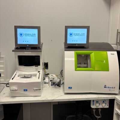 Essilor Mr Blue 2.0 Smart Edger optical lens edging machine