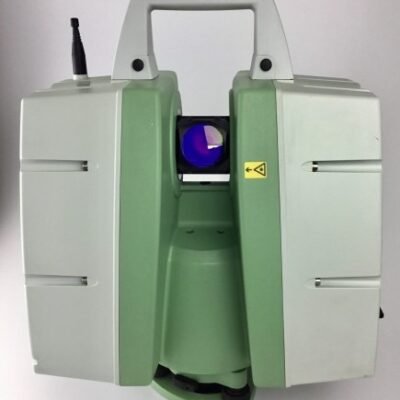 Leica ScanStation C10 laser scanning system performing 3D reality capture on construction site