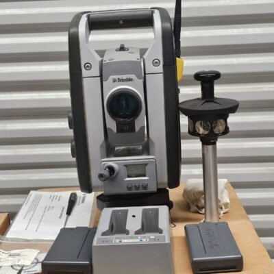 Trimble SPS930 1 robotic total station performing high-precision construction layout
