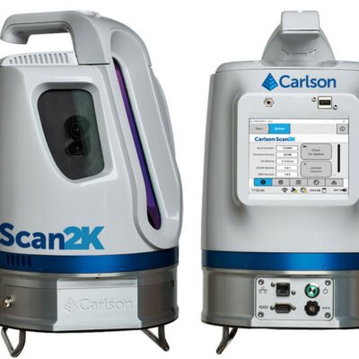 Carlson Scan2K LiDAR scanner on mining survey site
