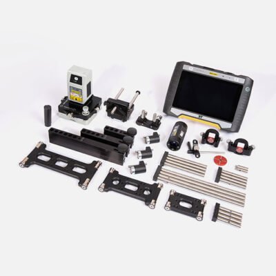 Easy-Laser XT950 bore alignment system with detector and laser transmitter
