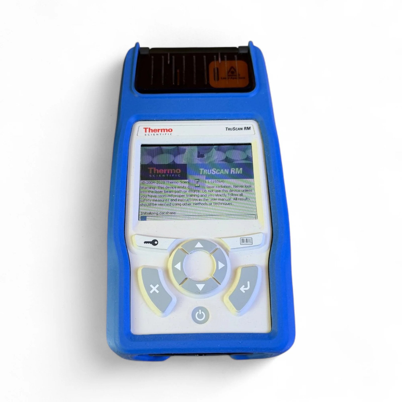 TruScan RM scanning material through packaging