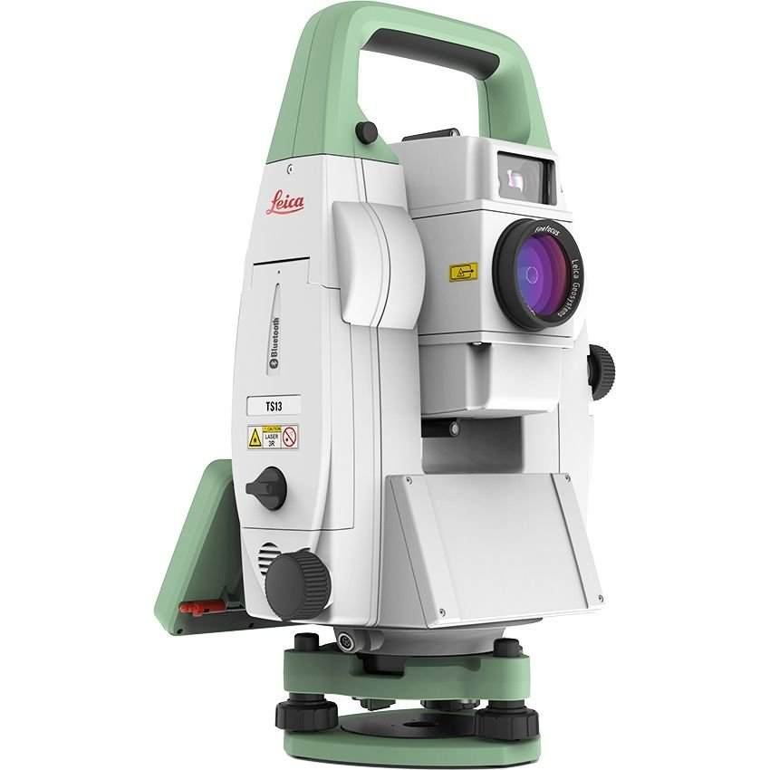 Leica TS13 robotic tracking and touchscreen display