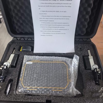 Easy-Laser XT440 alignment system device with sensors and display unit