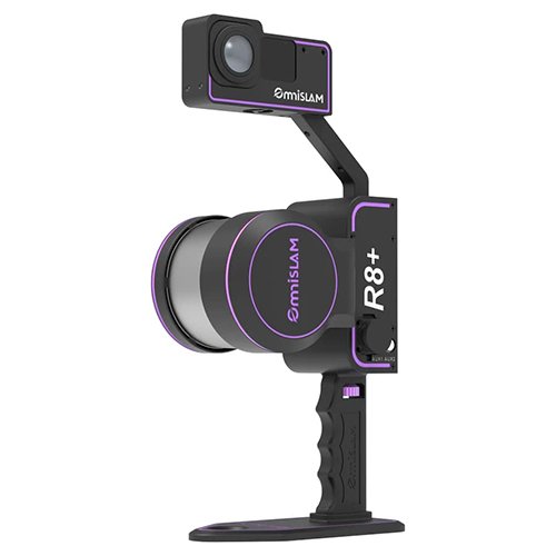 OmniSLAM R8+ handheld LiDAR scanner for surveying